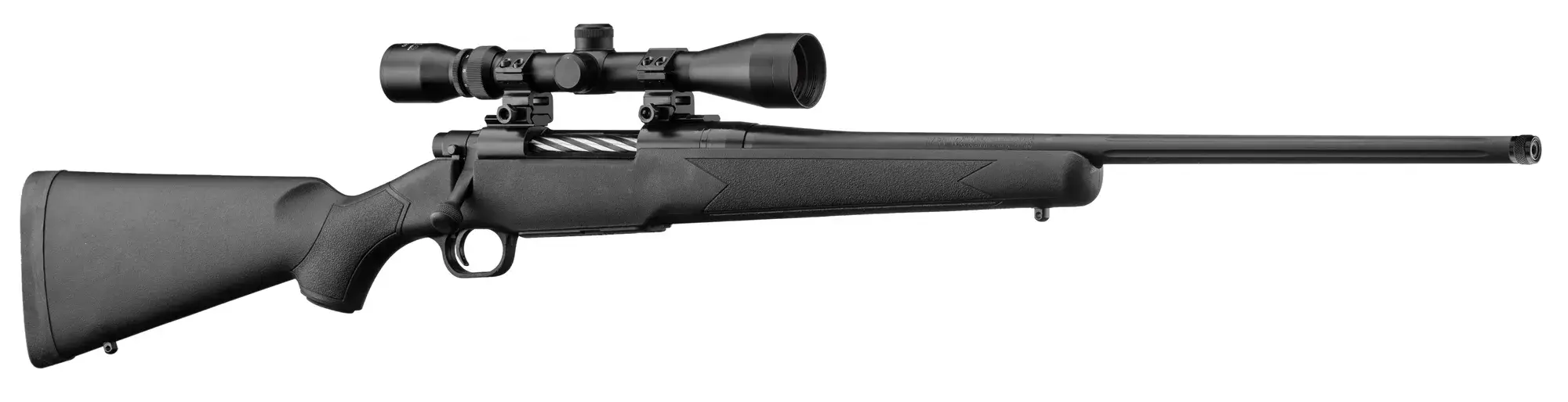 Pack Repetierbüchse Mossberg Patriot Synthétique mit Gewinde und Zielfernrohr 3-12X56, Bild 2 von 5