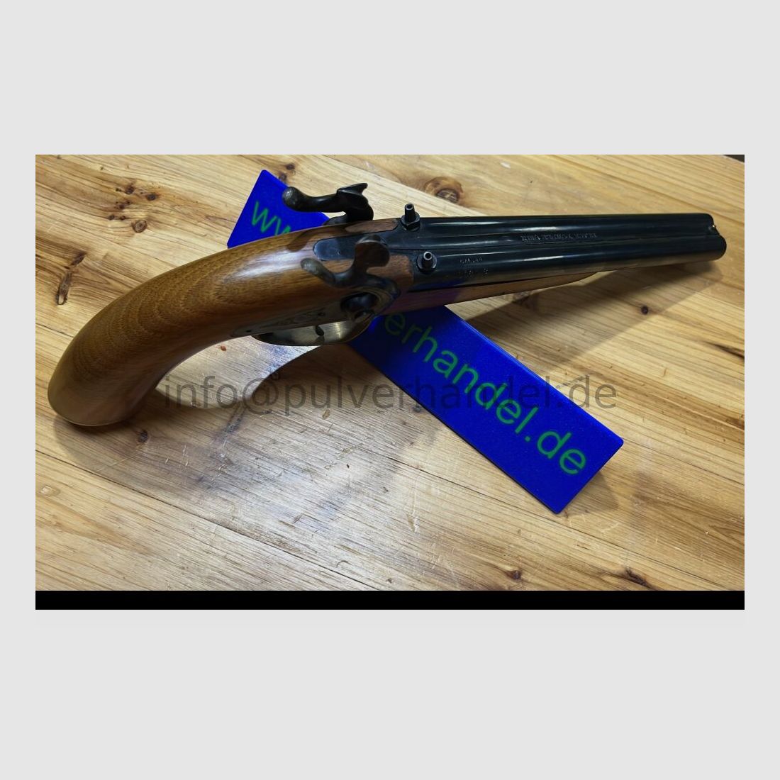 Corsair Doppelläufige Perkussionspistole was ganz Besonderes. Armi Sport .44(BlackPowder)