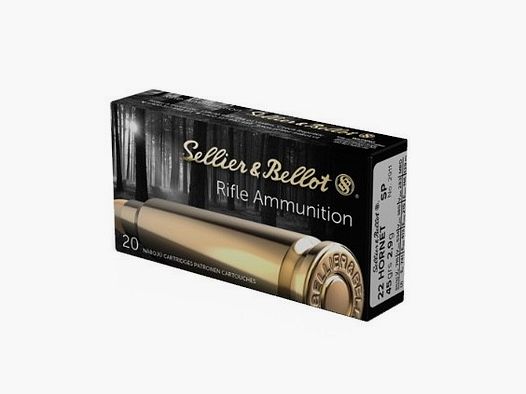 .22 Hornet Sellier & Bellot Soft Point 45grs.