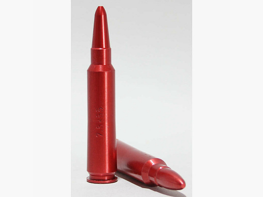 Waffenzubehör Pufferpatrone Alu 2 Stück Pufferpatronen 7,5x55