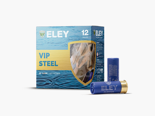 ELEY VIP Steel | 12/70 | 32g | 5 Hagl | 25stk