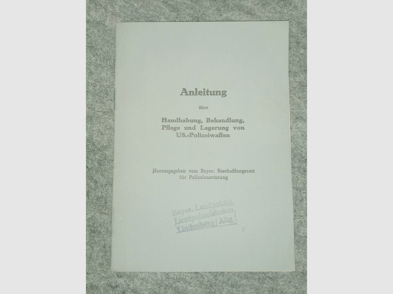 Police weapons US occupation zone Military & Police / 30M1 Carbine