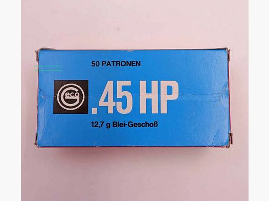 Geco - Fürth munición para pistolas .45HP