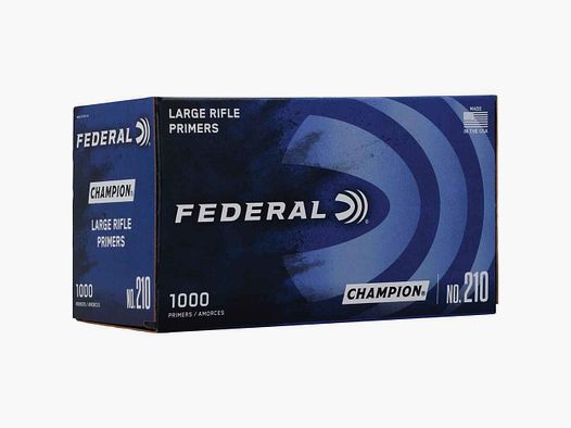 Zündhütchen No. 210 Large Rifle Federal Ammunition