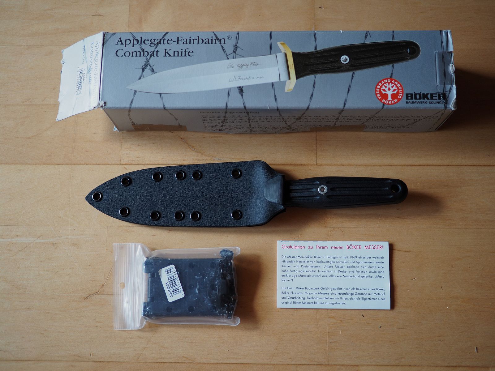 Applegate-Fairbairn Messer Jagdmesser