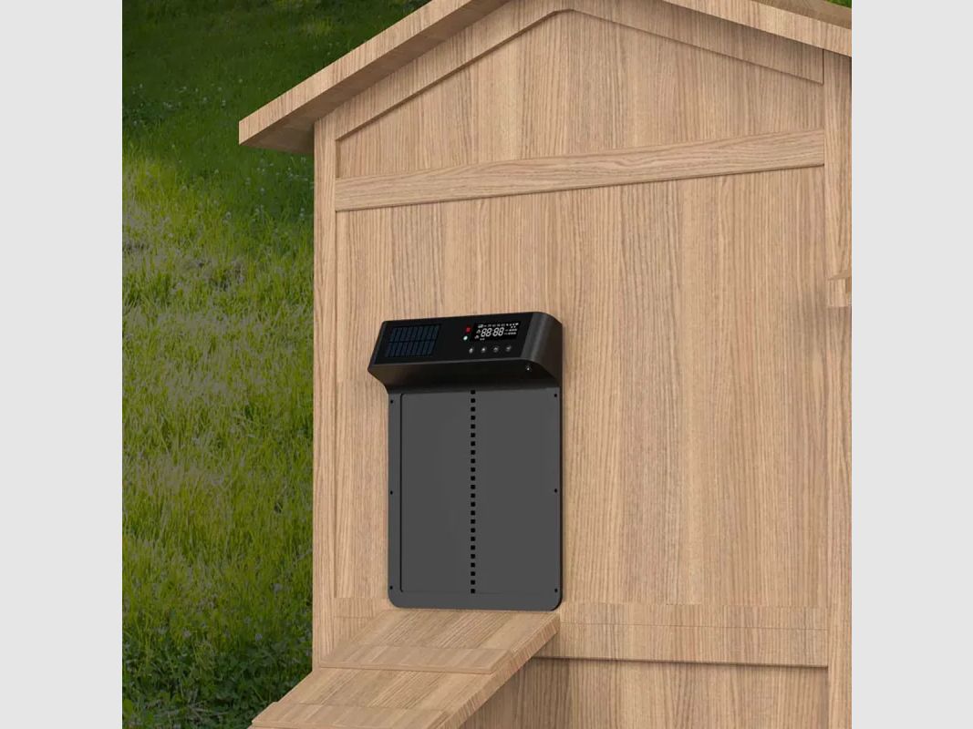 Solarbetriebener automatischer Türöffner mit Fernbedienung und Smartphone-App, Bild 8 von 26