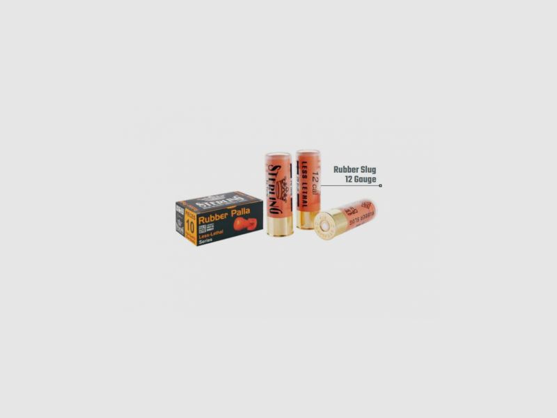 Sterling Defense-Gummigeschossmunition 12GA