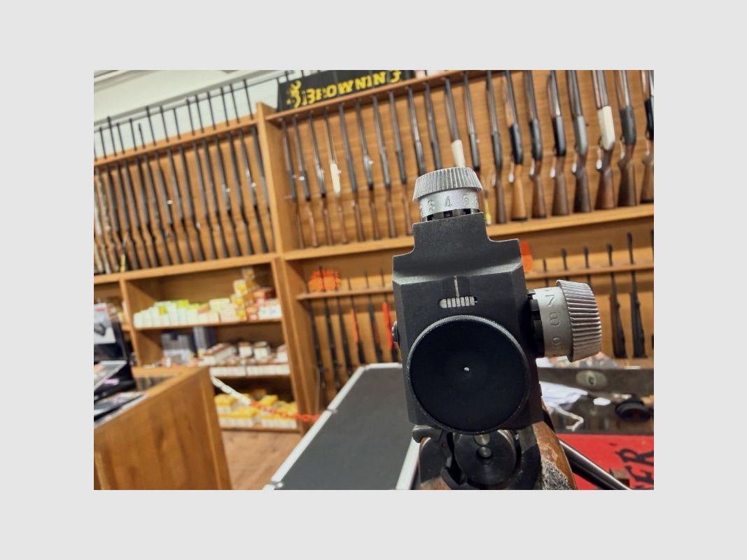 Unique 66 Match 22 lr + Diopter gebraucht, Bild 6 von 12