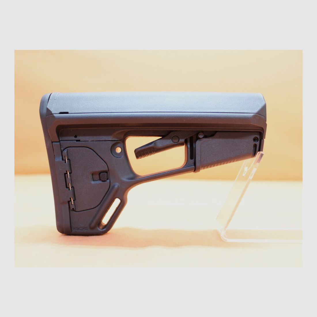 Magpul AR-15: Buttstock Magpul ACS-L (MAG378-BLK) MILSPEC Carbine Stock Polymer Black/ Schubschaft schwarz