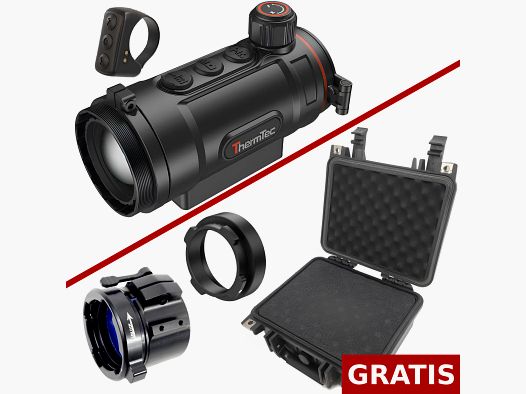 ThermTec HUNT 335 Wärmebild-Vorsatzgerät - Lieferumfang ohne Adapter 35 mm