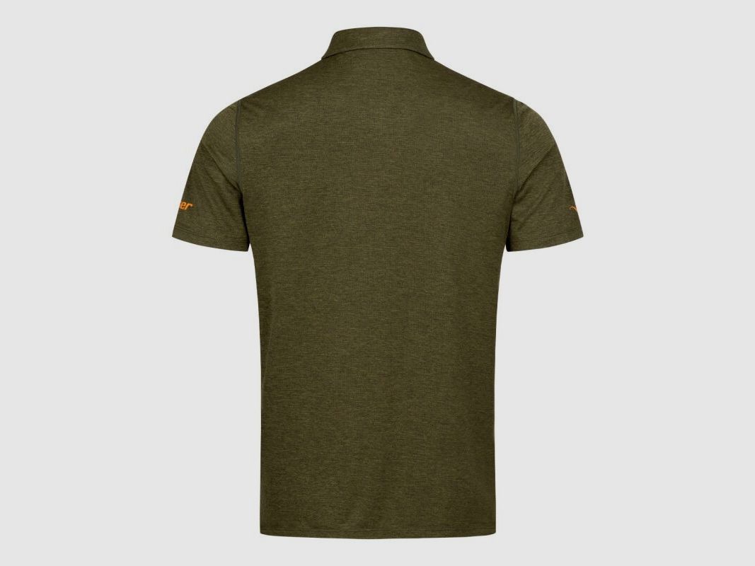 Blaser Herren Polo Shirt Competition 23 Dunkeloliv