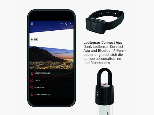 Led Lenser ML6 Connect WL Boîte Fenêtre Noire