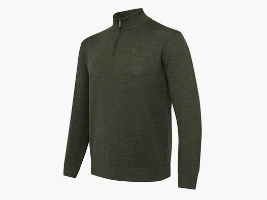 BERETTA Merino Half Zip Pullover Mosgroen