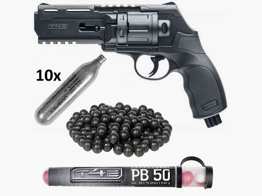 Kit di difesa domestica Umarex T4E HDR 50 Revolver (nero)