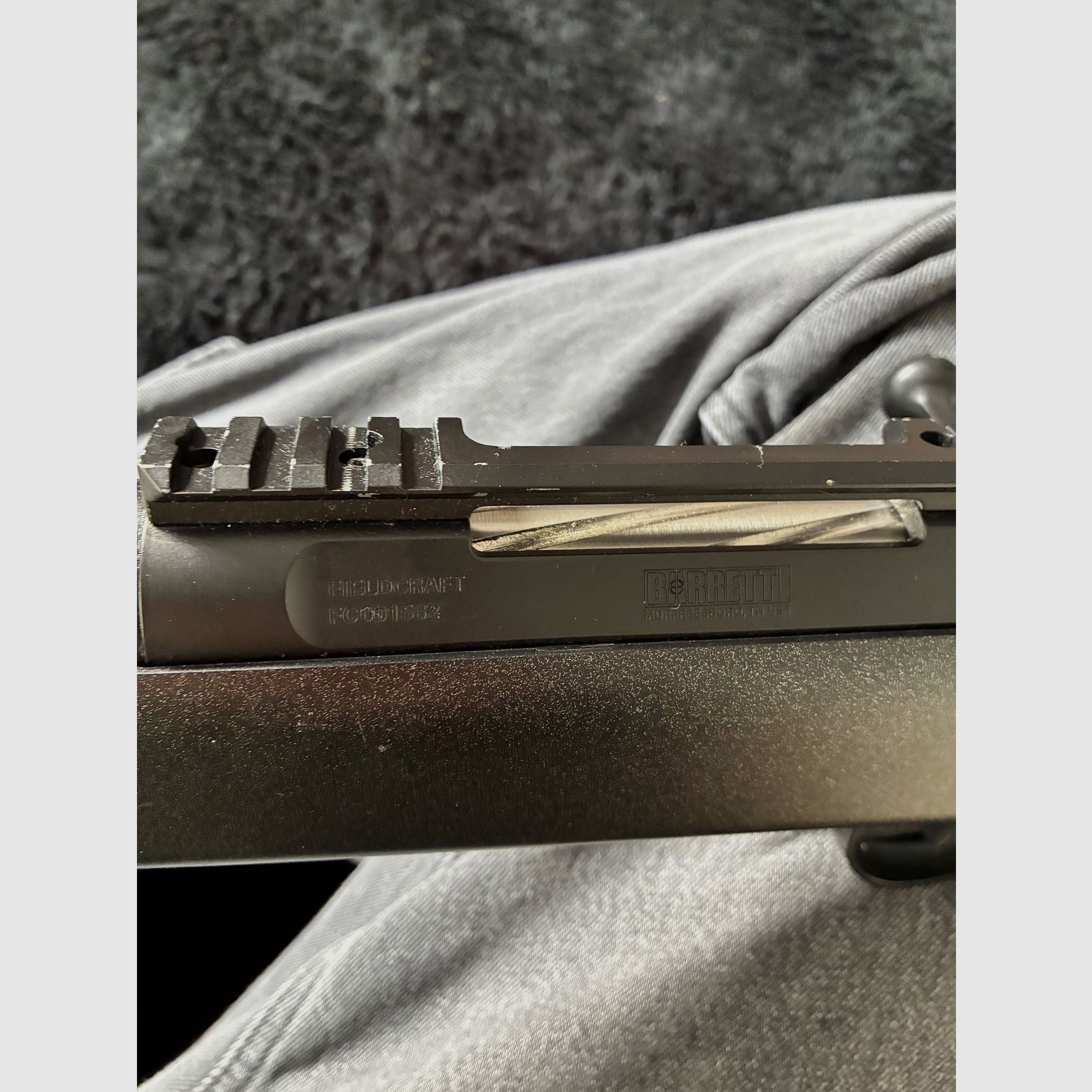 APS / EMG Barrett Fieldcraft, rifle de francotirador de cerrojo de muelle, BB de 6 mm, negro, imagen 12 de 12