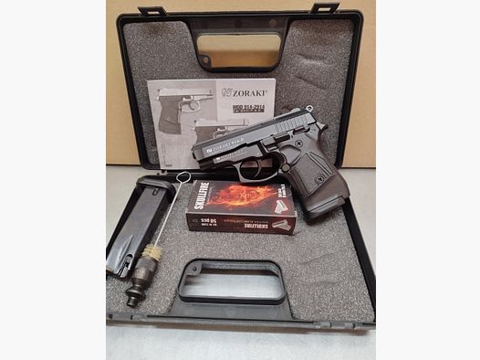 Zoraki 914-P Schreckschusswaffe 9mm PAK schwarz Set Agebot !!Neuware!!