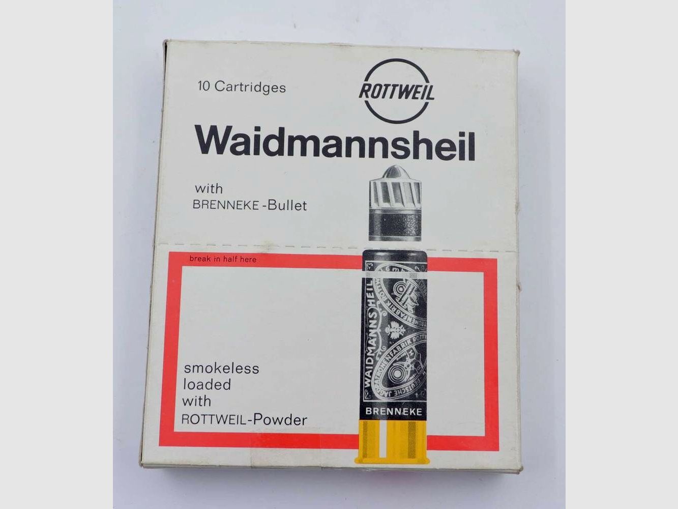 Rottweil Flintenlaufgeschosse 12/70