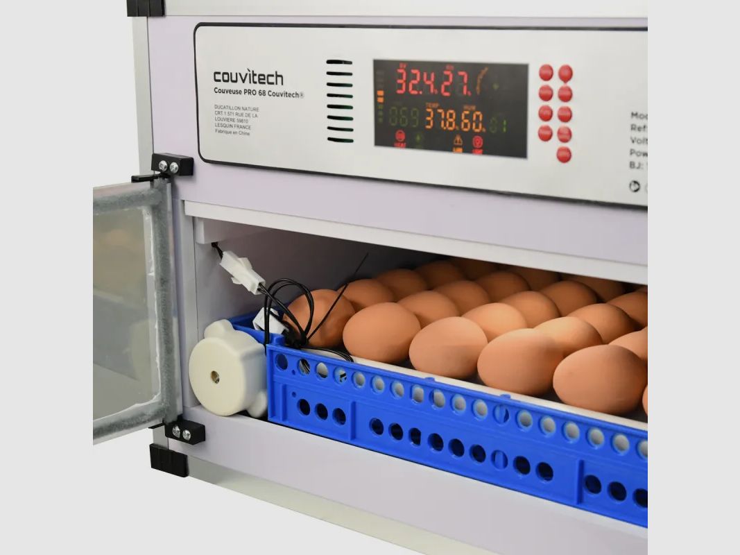 Automatische Brutmaschine Couvitech PRO 68 Eier – 1 Schale, Bild 7 von 34