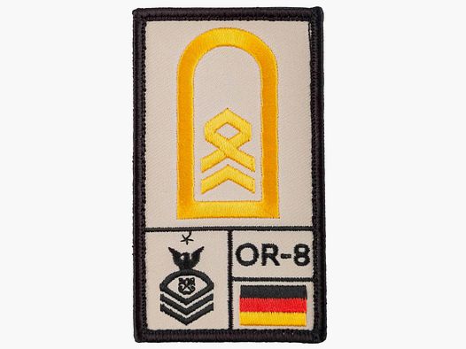 Café Viereck Café Viereck Rank Patch Stabsbootsmann sand
