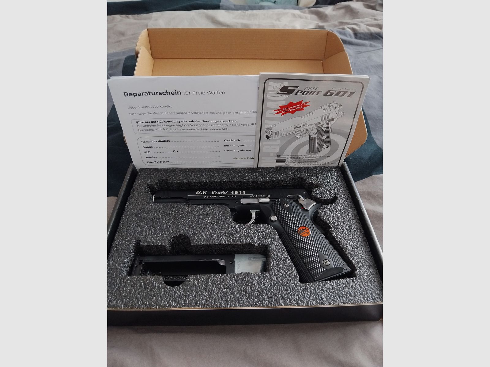 U.S.Combat 1911 U.S.ARMY FEB.14 1911