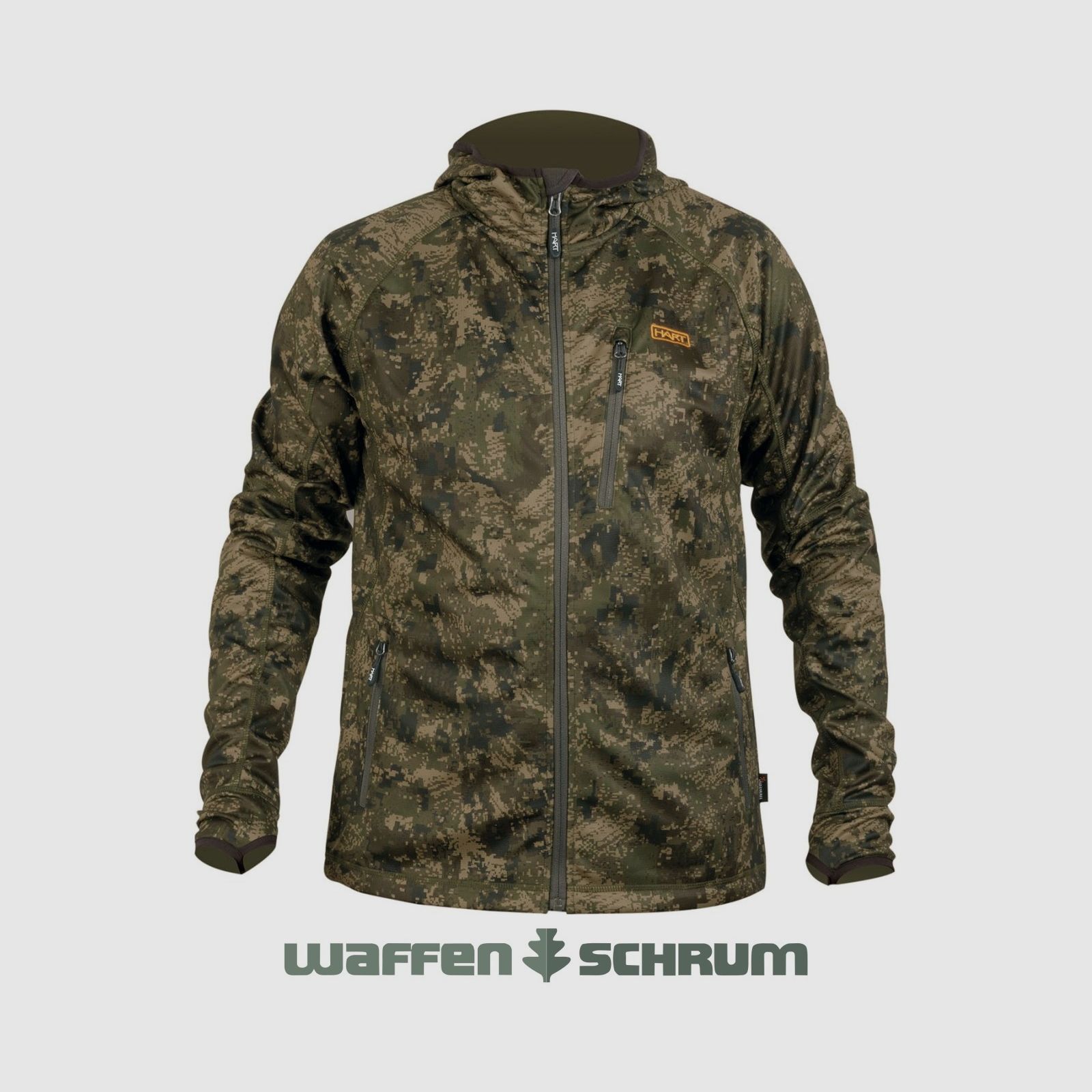 HART Jacke Hoodie Stilk HXT Pixel Forest