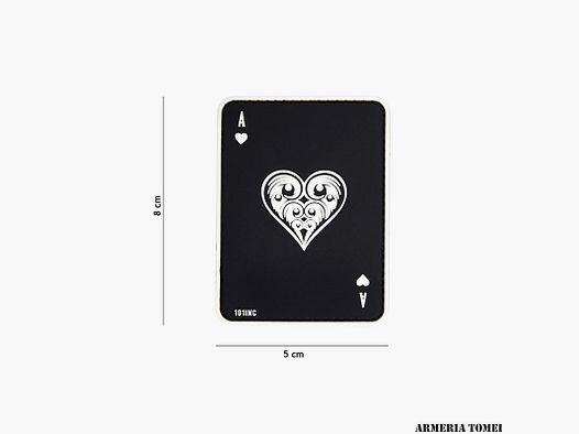 PATCH – 3D PVC CZARNY AS KIER #19014