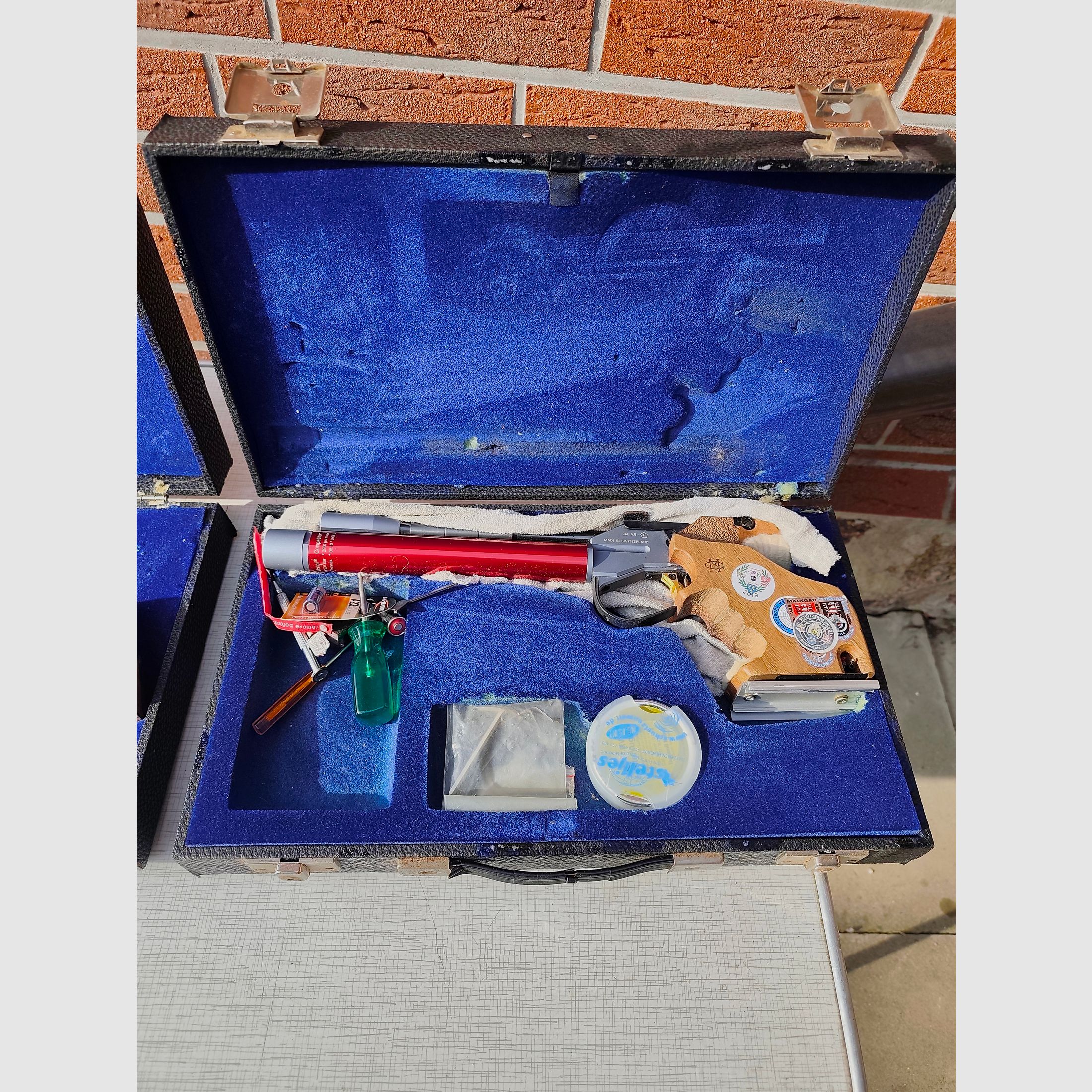 Morini Matchluftpistole C. Arm 162F