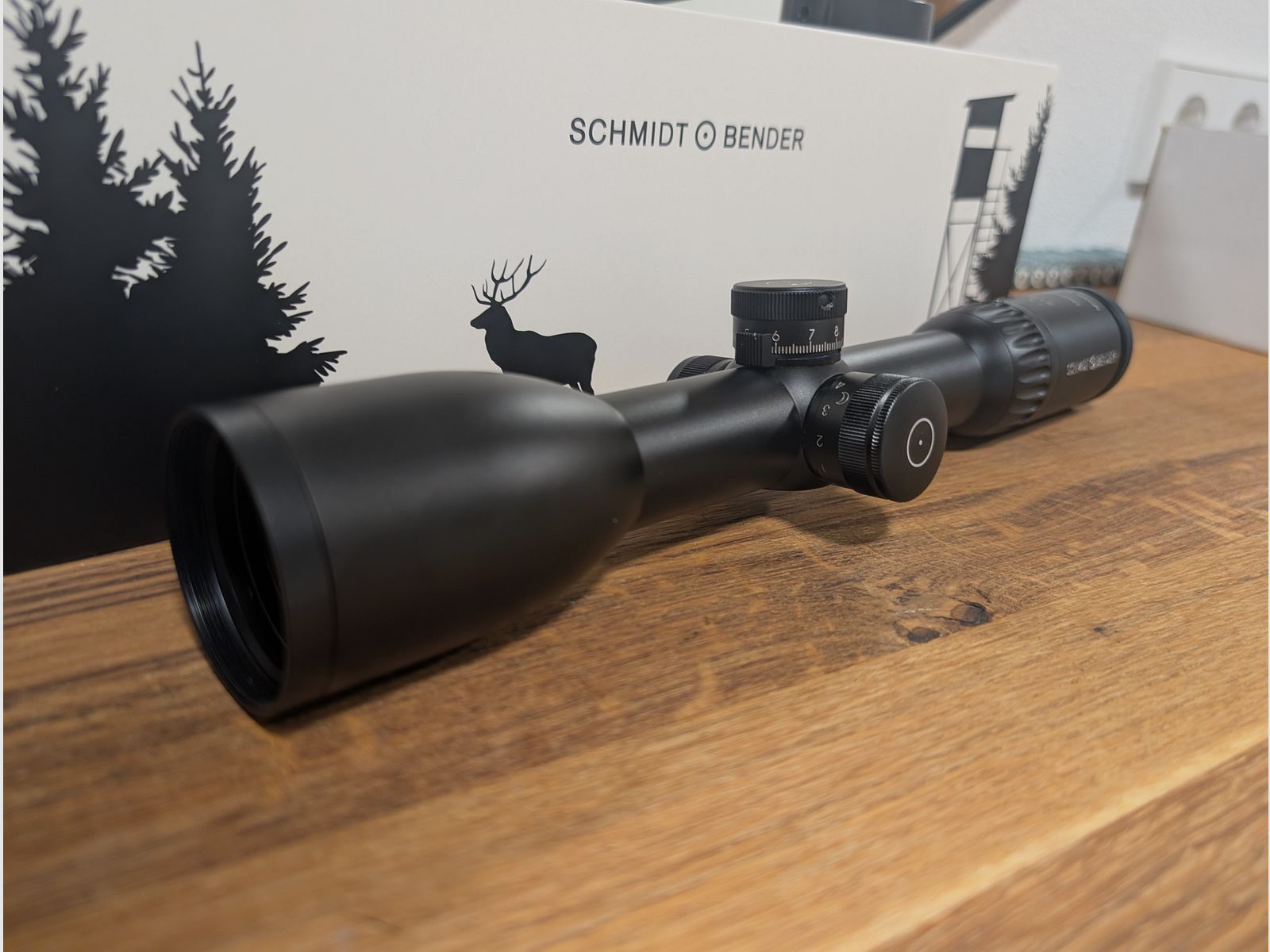 S&B Schmidt und Bender scope Stratos 1.5-8x42 with ASV