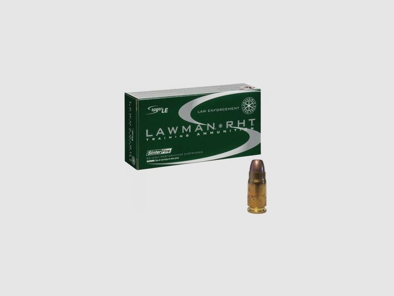 Speer Lawman RHT .357 Sig 100GR Sinterfire Frangible 50 cartucce