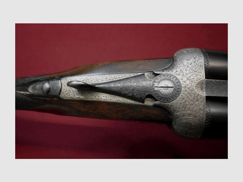 Auguste Francotte - Bruxle i Liege podwójna strzelba