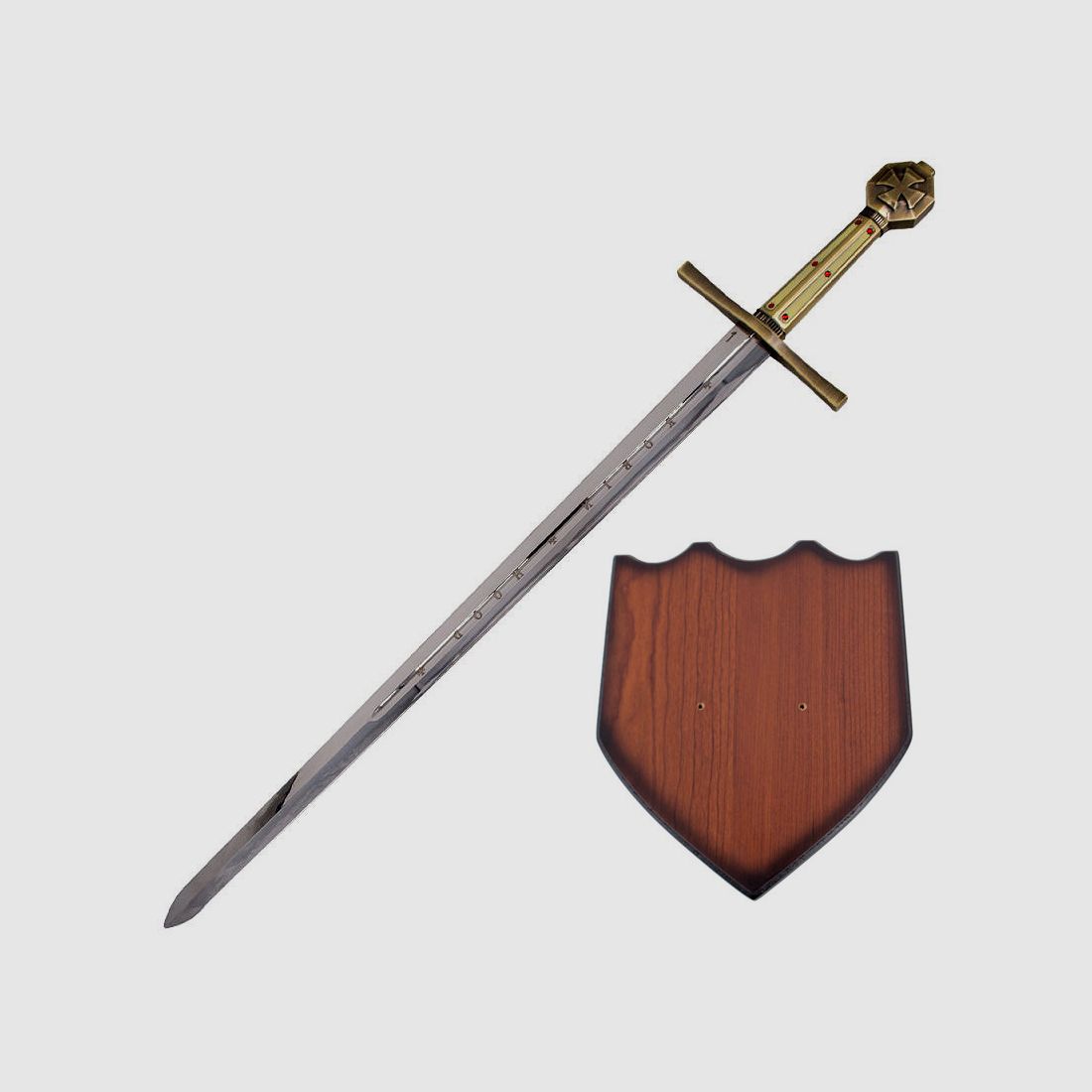Schwert Robin Hood inklusive Wanddisplay