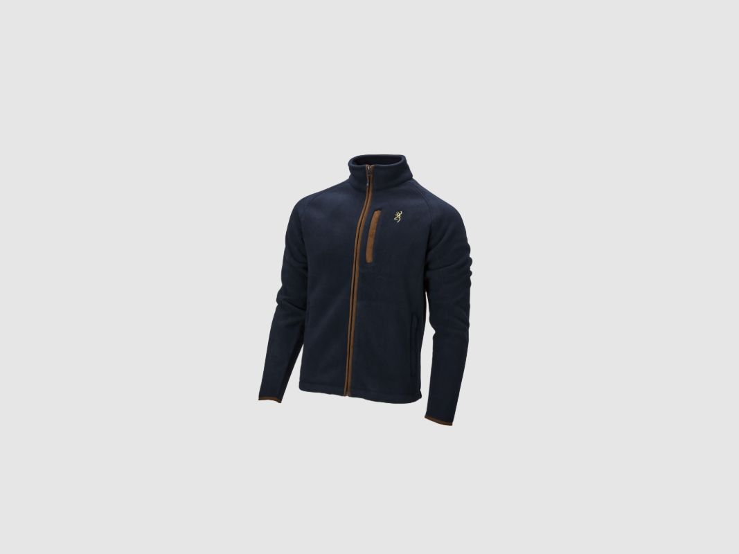Giacca in pile Browning Summit blu taglia 3XL, immagine 1 di 2
