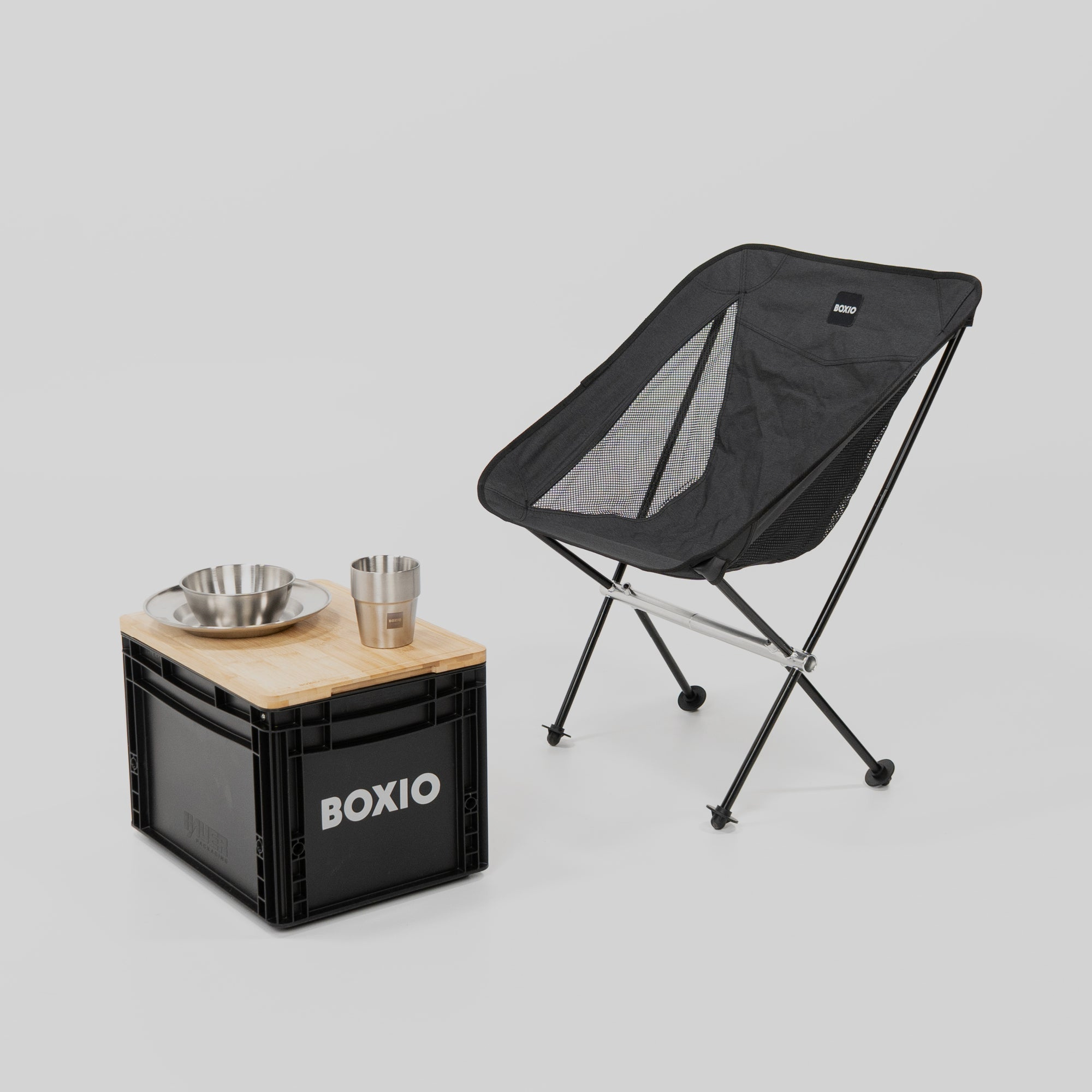 Set di sedie BOXIO CHAIR I Camping in SOLO UP