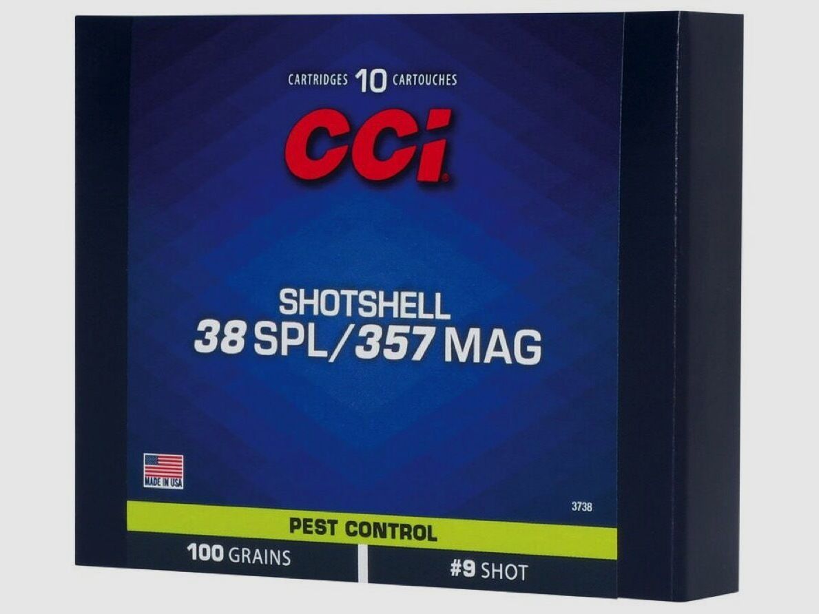 CCI Shotshell 100grs Nr9 10St .357Magnum