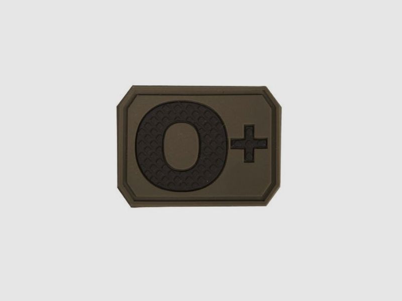 3D PATCH BLOOD GROUP - OLIVE