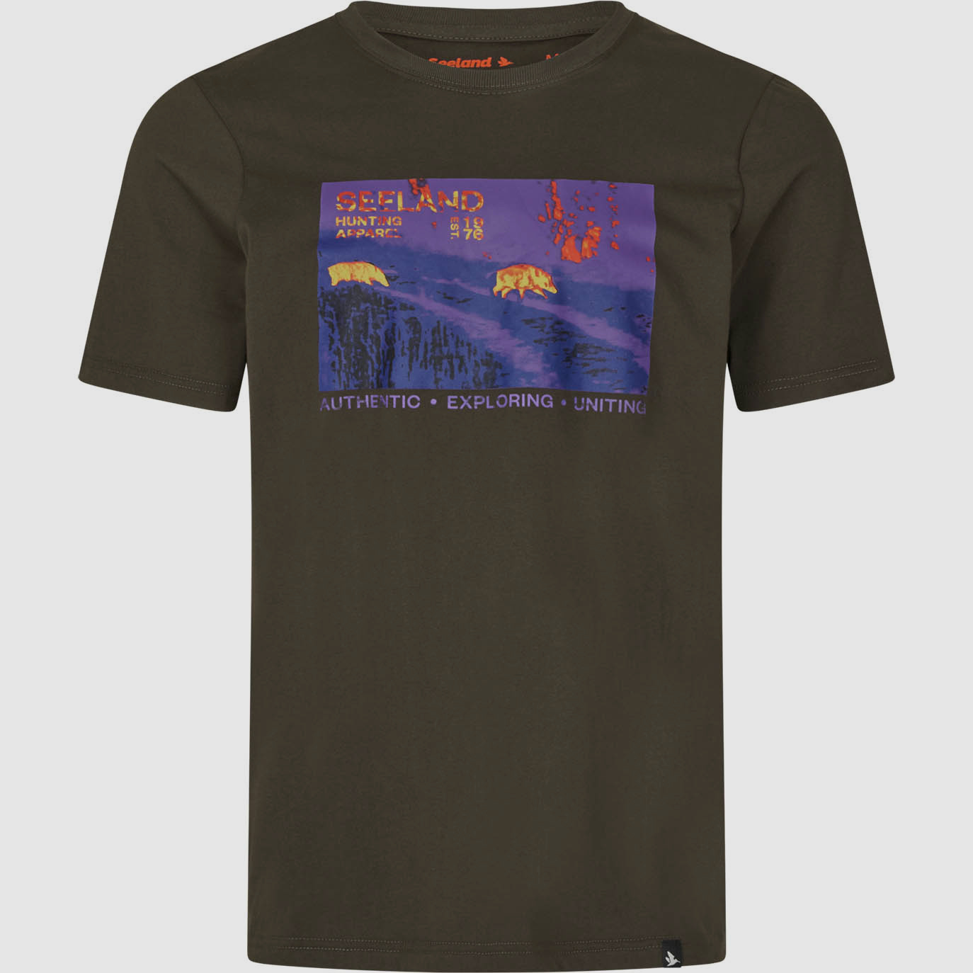 Seeland T-Shirt Thermal Pine Green