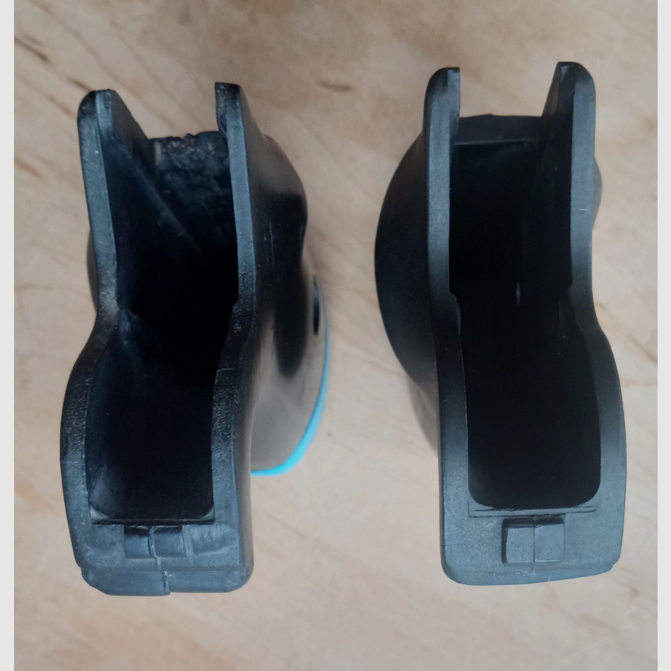 Poignée de pistolet vintage G3A1 originale noire et anthracite / Poignée H&K G3 et clones