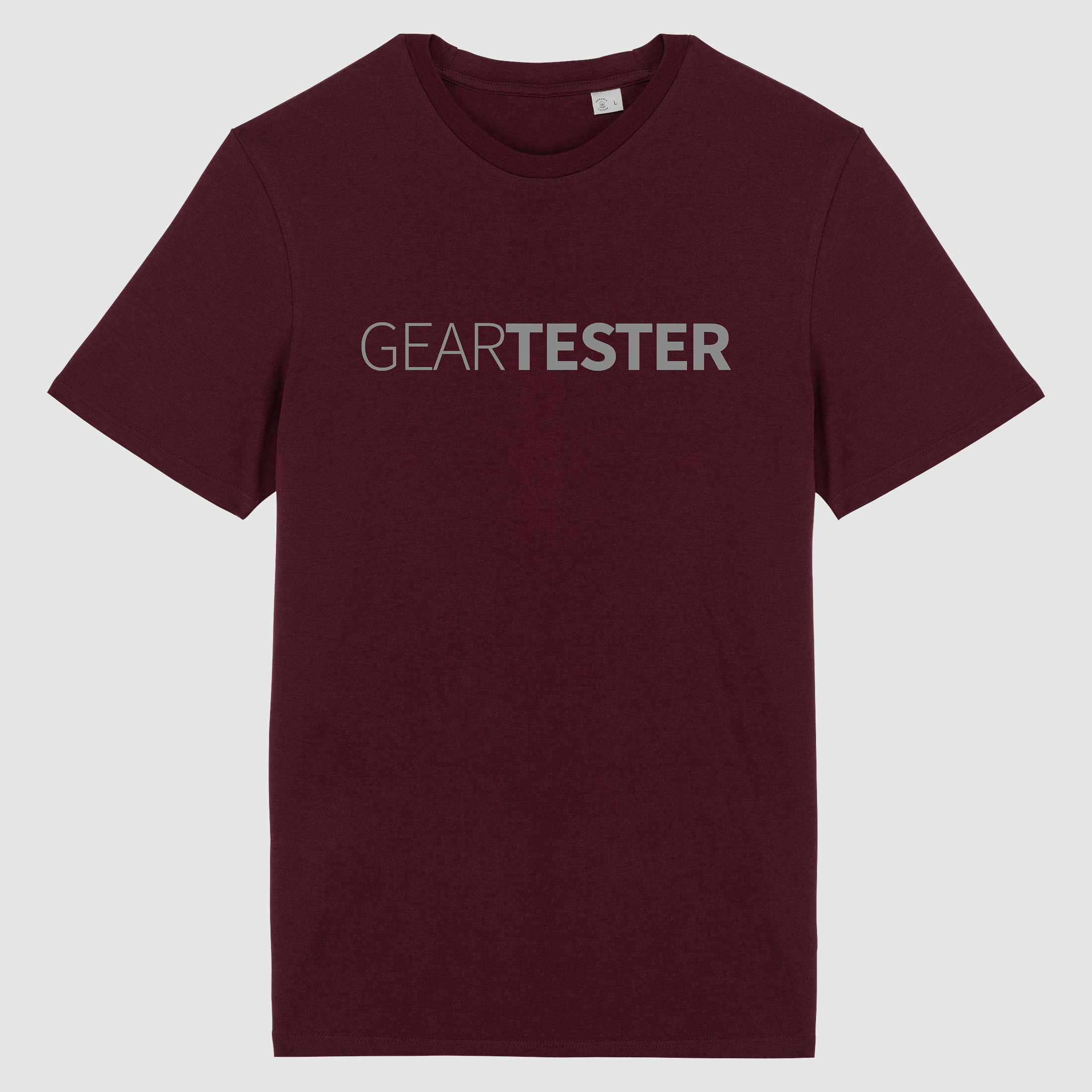 Geartester Bio T-Shirt - Schriftzug