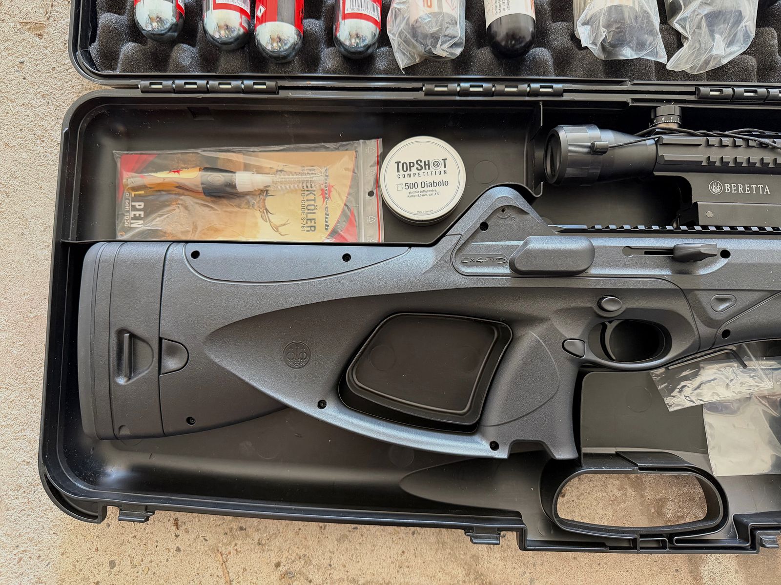 Beretta Cx4 Storm XT BLK 4,5 mm (.177) P CO2 < 7,5 J 30R
