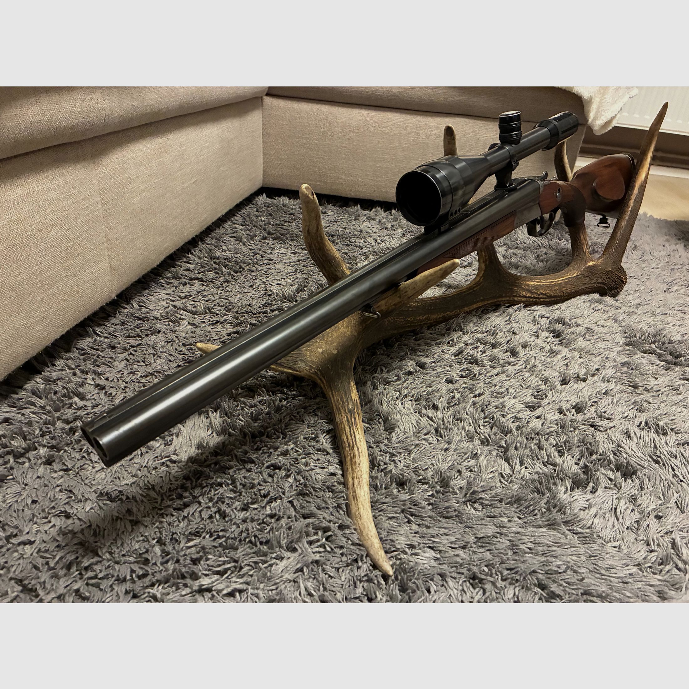 Merkel perçage Q1 8x57 IRS;12/70 + Kahles Helia 3-12x56