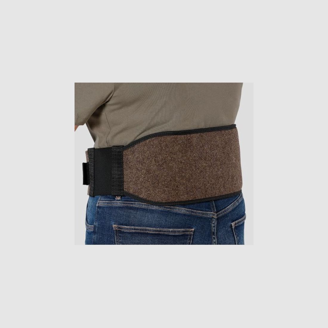 NEU - Wollfilz Nierenwärmer mit Tasche