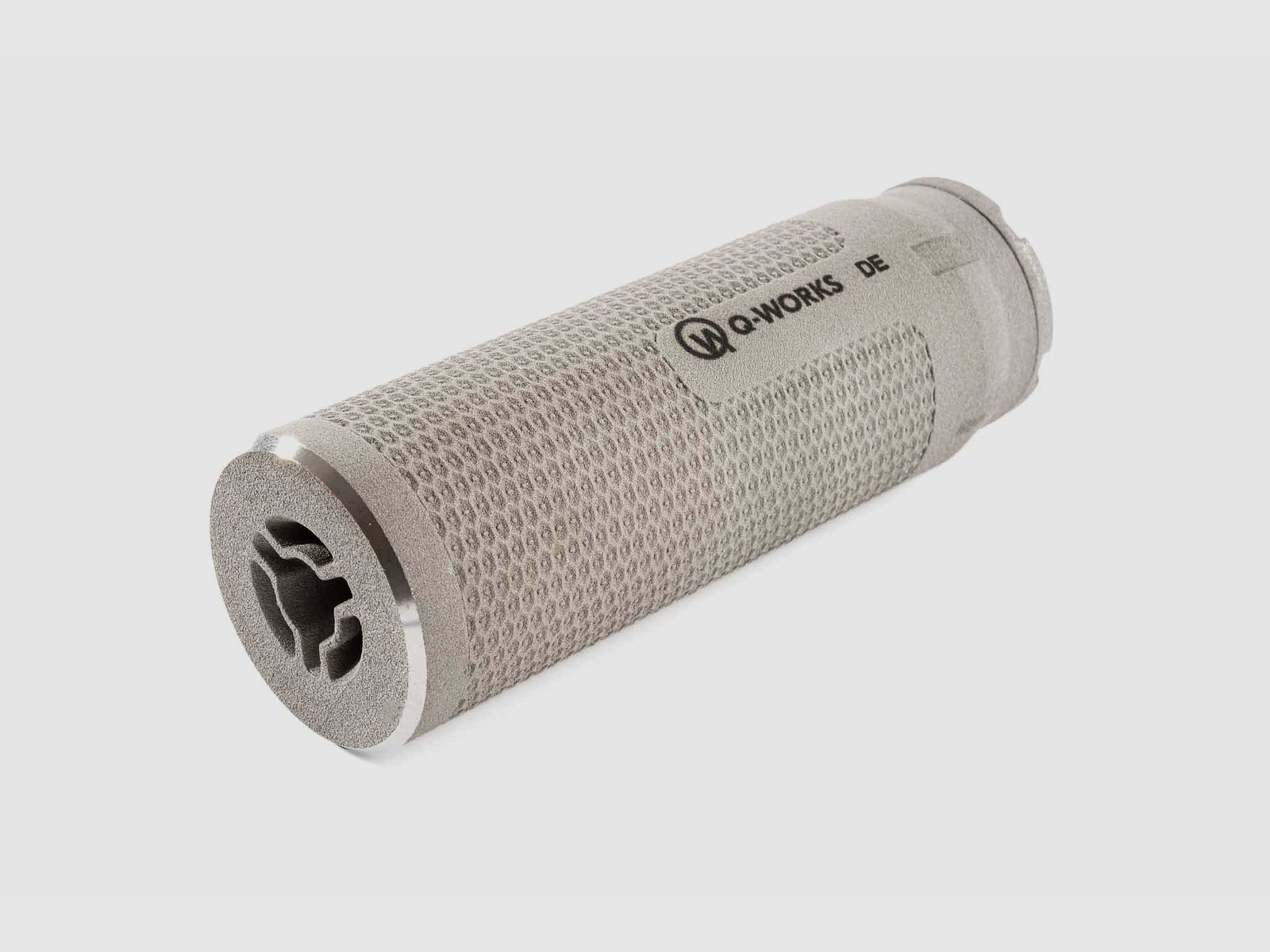 Q-WORKS Hunt Pro Schalldämpfer - Raw Titan - .223 - M15x1
