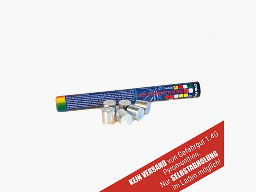 Zink Signalsterne 4 Farbig 15mm