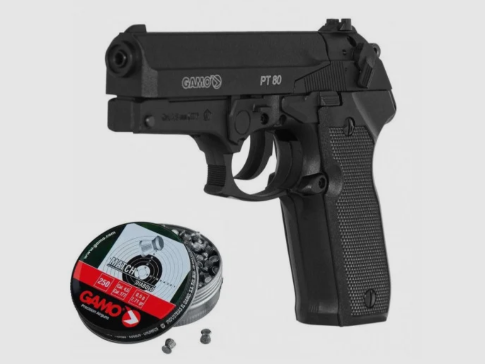 Pistolet GAMO PT-80 Co2, image 2 sur 2