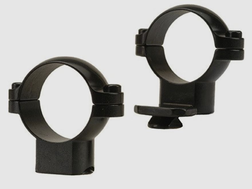 Leupold STD Ringe 25,4mm extended high gekröpft glänzend schwarz