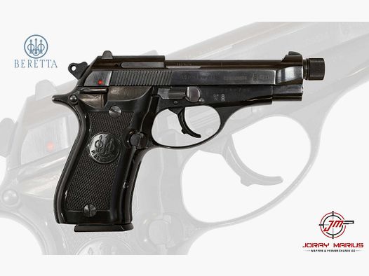 Beretta 84BB 9mm Kurz, Gewindelauf 1/2”-28 UNEF