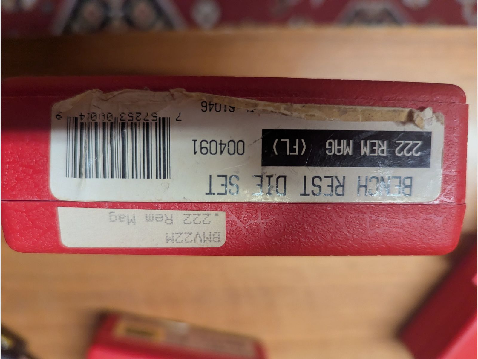 Forster Benchrest 222Rem.Mag Matritzensatz nuevo y sin usar