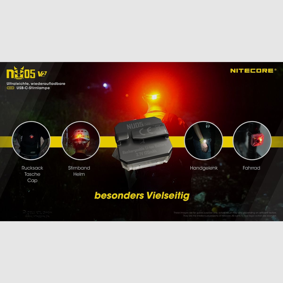 Nitecore NU05 V2 - USB-C, Bild 5 von 11