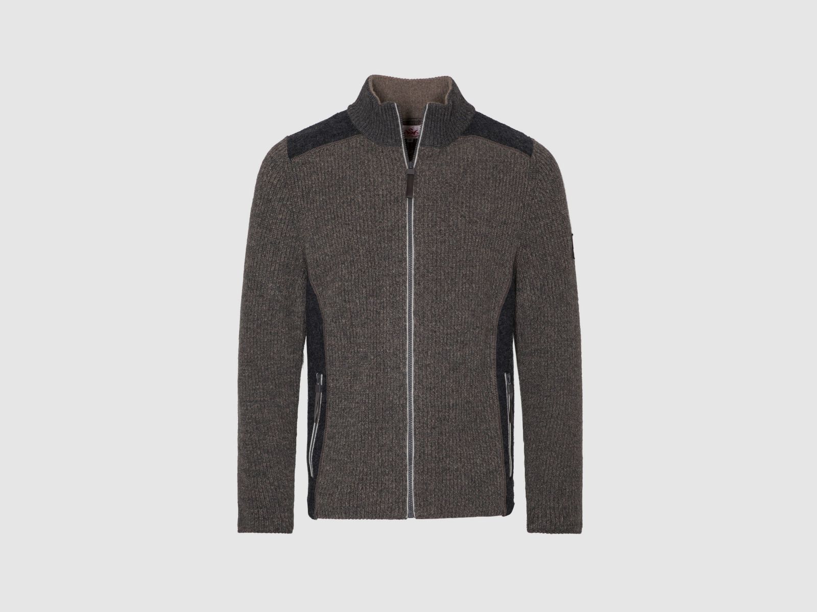 SPIETH & WENSKY Steinberg Srickjacke Herren Anthrazit