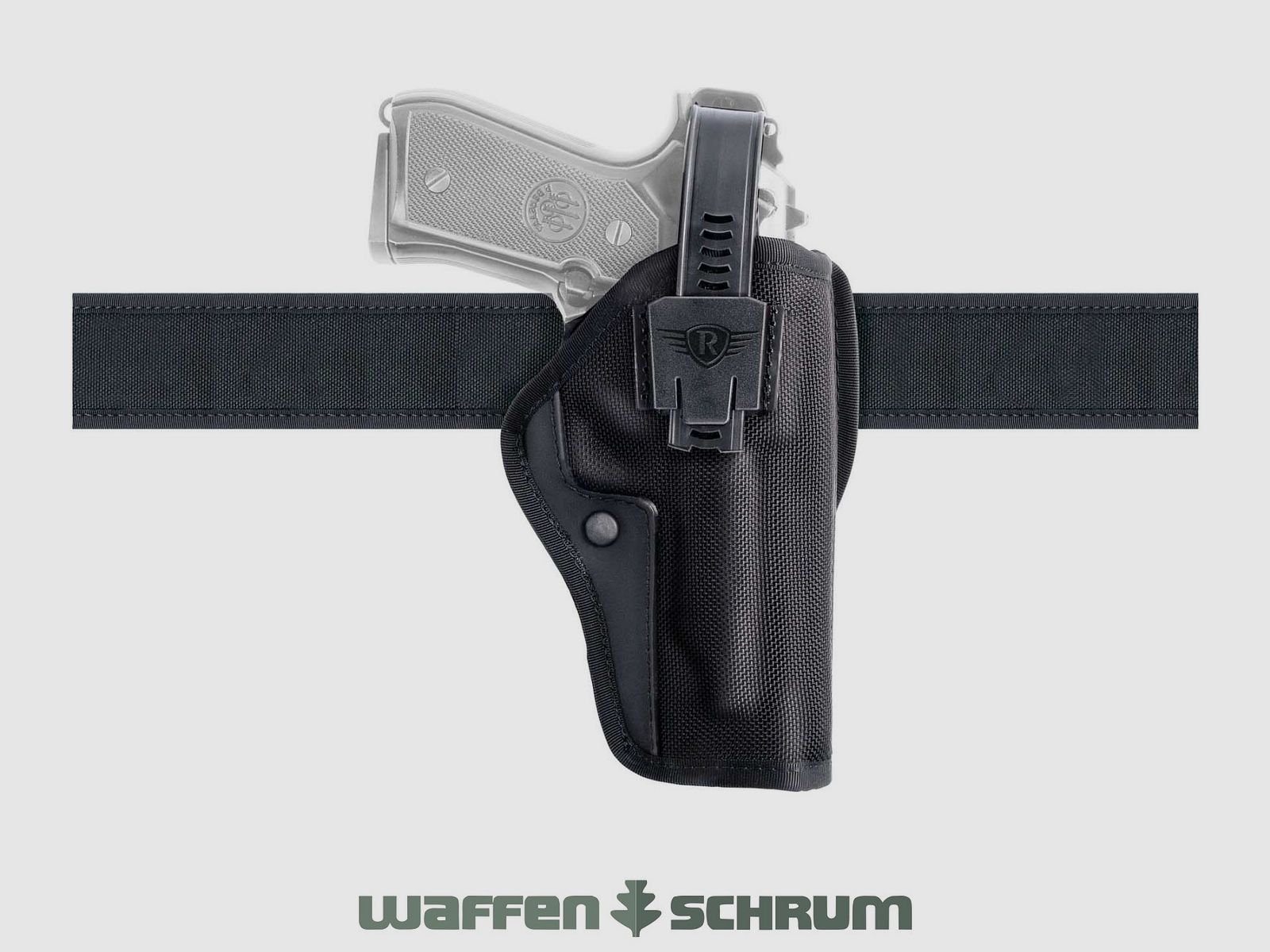 RADAR Holster Radar Gürteltasche voor alle revolvers 2-3'' loop.